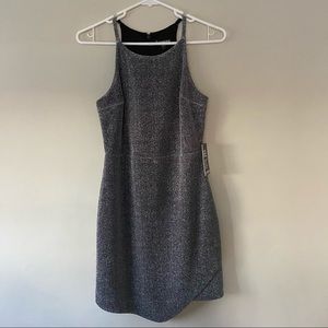 Express silver dress